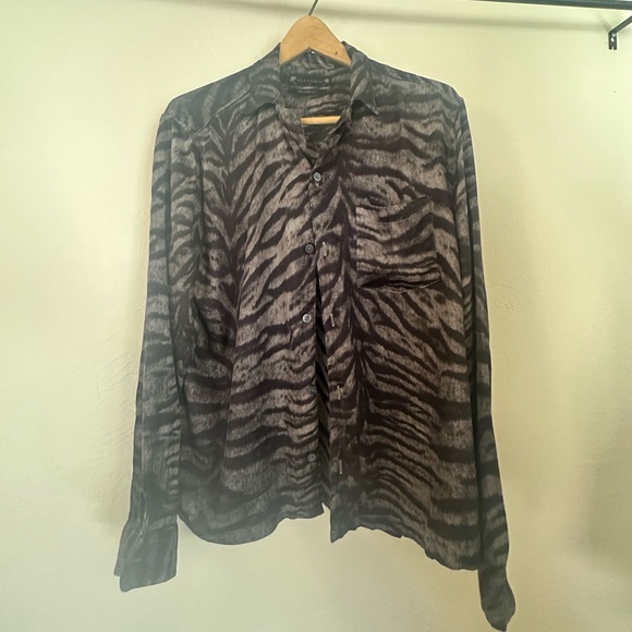 All saints - medium dress shirt long sleeve - Picture 1 of 4